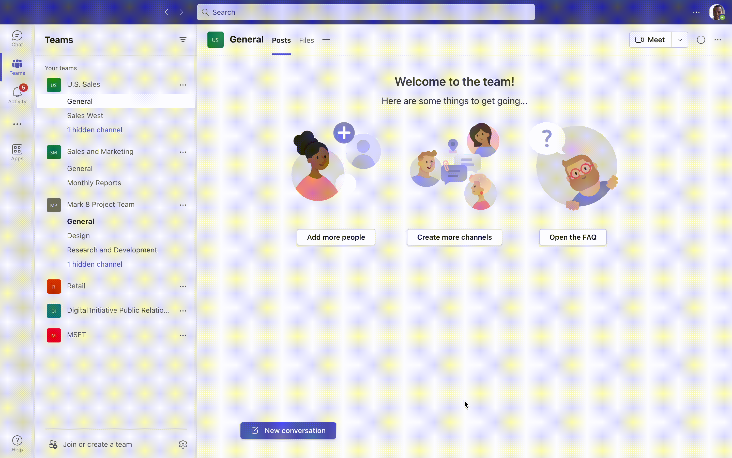 teams search app store.gif